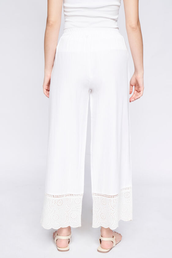 White Solid Bottom, White, image 4